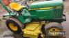 John Deere 855 4wd Compact Tractor c/w 60in mid mount mower deck Reg. No. D87 KNG - 3