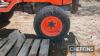 Kubota Tractor c/w spiker - 16