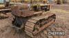 CATERPILLAR D4 7J 4cylinder diesel CRAWLER TRACTOR Serial No. 7J206 - 7