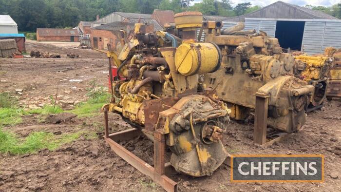 Caterpillar 4cylinder diesel turbo engine Engine No. 3T4003SP