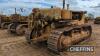 CATERPILLAR D8H CRAWLER TRACTOR, 235hp Fitted with double drum winch Serial No. 22A952 - 8