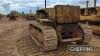 CATERPILLAR diesel Seventy Five, 6cylinder CRAWLER TRACTOR Serial No. 2E81 - 6