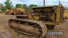 CATERPILLAR diesel Seventy Five, 6cylinder CRAWLER TRACTOR Serial No. 2E81 - 9