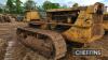 CATERPILLAR D8 13A diesel CRAWLER TRACTOR Serial No. 13A2616 Tank extension, double drum winch