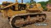 1966 CATERPILLAR D8H 22A diesel CRAWLER TRACTOR Fitted with winch and hydraulic dozer rams, 270hp, Serial No 22A1244 - 4