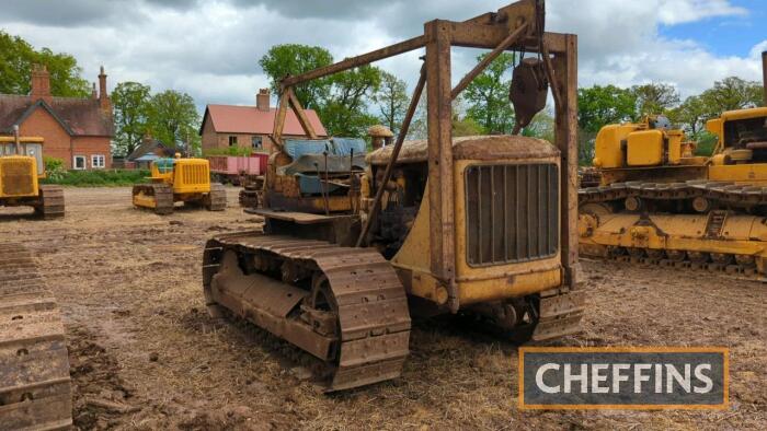 CATERPILLAR D7 diesel CRAWLER TRACTOR Fitted with LeTourneau blade equipment, ex drainage contractor