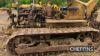 1941 CATERPILLAR D7 diesel CRAWLER TRACTOR Fitted with double drum winch Serial No. 7M3140 - 4