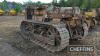 1930 Caterpillar Sixty PA crawler TRACTOR Serial No. PA10659 Fitted with rear cable control unit - 5