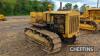 1934 CATERPILLAR Diesel Forty 3cylinder CRAWLER TRACTOR Serial No. 3G23 Fitted with split fron idlers