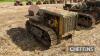 CATERPILLAR Twenty two 4cynlinder petrol CRAWLER TRACTOR Engine No. 2F920IW Fitted with narrow gauge