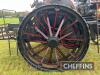 1909 John Fowler Class BAA Colonial traction engine. Works No. 11717. 6nhp single cylinder. This is one of a total of nine built, as a simple engine but tall enough to cross a river, stream or rough ground. These class BAA engines were sometimes referr - 38