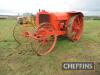 c.1916 PARRETT 12-25 4cylinder petrol/paraffin TRACTOR Serial No.51847 The Parrett Tractor Company of Ottawa, Illinois, was formed in 1913 by the Parrett brothers, Dent and Henry. Dent was both the chief designer and president of the company. His concept