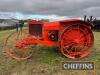 c.1916 PARRETT 12-25 4cylinder petrol/paraffin TRACTOR Serial No.51847 The Parrett Tractor Company of Ottawa, Illinois, was formed in 1913 by the Parrett brothers, Dent and Henry. Dent was both the chief designer and president of the company. His concept - 4