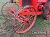 c.1916 PARRETT 12-25 4cylinder petrol/paraffin TRACTOR Serial No.51847 The Parrett Tractor Company of Ottawa, Illinois, was formed in 1913 by the Parrett brothers, Dent and Henry. Dent was both the chief designer and president of the company. His concept - 13