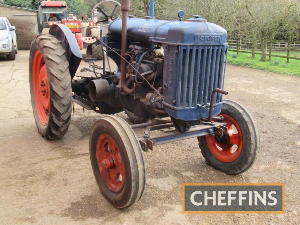 C1946 Fordson E27n 4cylinder Petrolparaffin Tractor Acquired From A