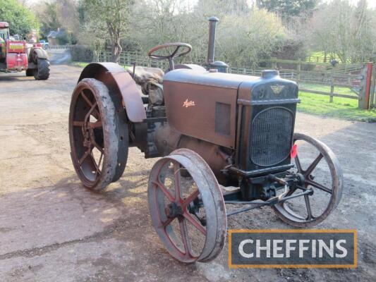 c.1931 AUSTIN DE30 (French) 4cylinder petrol/paraffin TRACTOR Fitted with LATAM winch, The French version of the English Austin tractor was built at Liancourt, a former shoe factory 35 miles north of Paris by the Société Anonyme Austin. The vineyard DE30