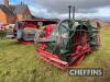 c.1916 CASE 10/20 4cylinder petrol/paraffin TRACTOR Serial No. 17995 The tricycle Case 10-20 with its transverse engine was the first of the company's models to be fitted with an automotive-type four-cylinder power unit. It had a single drive wheel with - 6