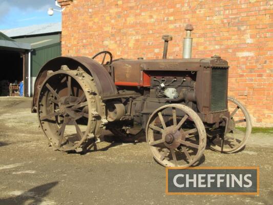 c.1930 CASE Model C 4cylinder petrol/paraffin TRACTOR Serial No. 332964