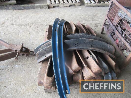 Large qty of steam engine wheel cleats