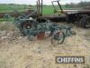 Hornsby XML1 2furrow trailed plough, green (restored)