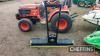 Compact Snow Plough UNRESERVED LOT - 2