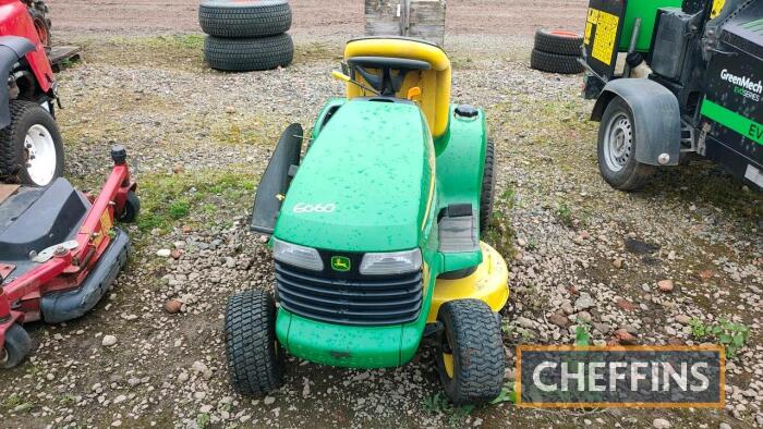 John Deere 160 Ride on Lawnmower c/w manuals in office