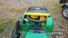 John Deere 160 Ride on Lawnmower c/w manuals in office - 8