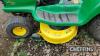 John Deere 160 Ride on Lawnmower c/w manuals in office - 10