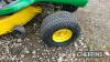 John Deere 160 Ride on Lawnmower c/w manuals in office - 17