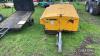 Single Axle Trailer fitted with onboard generator and lockable doors UNRESERVED LOT