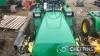 John Deere 755 Tractor c/w underslung mower deck & rear collector - 12