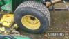 John Deere 755 Tractor c/w underslung mower deck & rear collector - 18