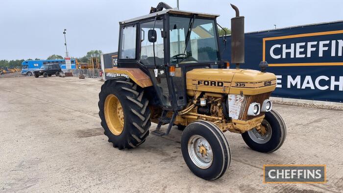 Ford 335 Tractor c/w power steering, 1 spool, PUH, No V5