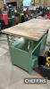 Steel Workbench 4ft x 2ft key in office UNRESERVED LOT - 2