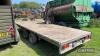 Ifor Williams LM166 Flatbed Trailer c/w electric hydraulic crane capacity approx 1500kgs - 11