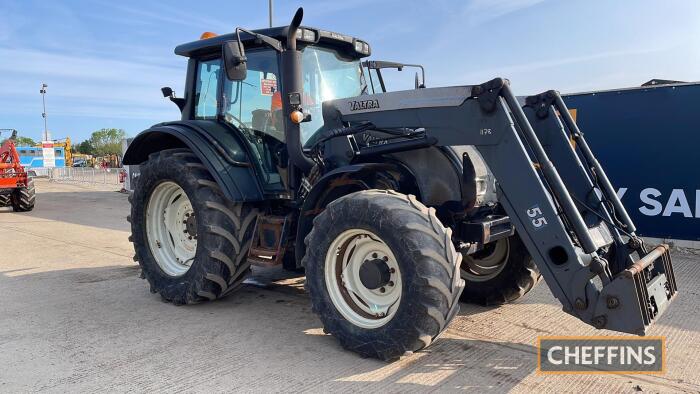 Valtra N141 Tractor 
<br/>c/w Quicke Q55 loader, Hi-Tech, full suspension, air brakes 
<br/>Reg. No. NX60 DWJ