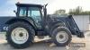 Valtra N141 Tractor 
<br/>c/w Quicke Q55 loader, Hi-Tech, full suspension, air brakes 
<br/>Reg. No. NX60 DWJ - 13