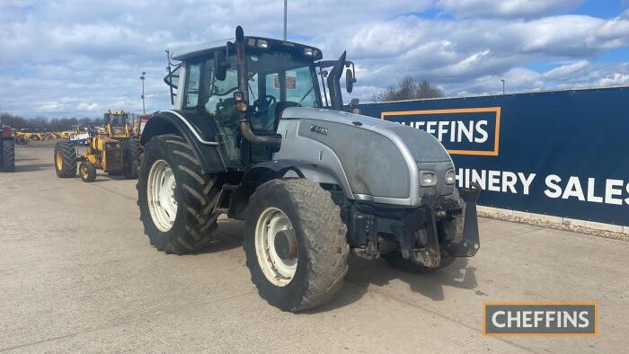 Valtra T151 Reverse Drive Tractor 
<br/>c/w front suspension, air brakes 
<br/>Reg. No. NX09 FWR 
<br/>Ser. No. U45506