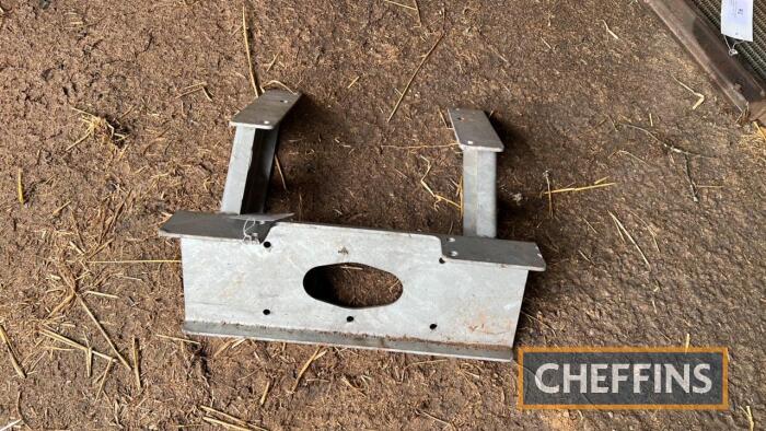 Ifor Williams galvanised trailer winch mounting bracket