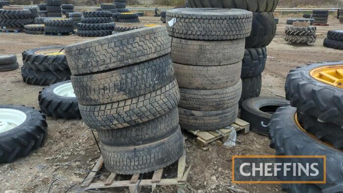 8no. 315/80/R22.5 & 2no. 315/60/R22.5 Tyres