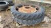 Pr. of 9.5 R48 Rowcrop Wheels 8 Stud Centres - 2