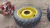 BKT 230/95 R36 Front Rowcrop Wheels 
<br/>c/w Standen NH centres - 2