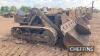 1950-55 CATERPILLAR HT4 Trackson 4cylinder diesel TRACKED LOADING SHOVEL Fitted with bucket Serial No. 7U26487SP - 8