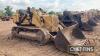 1957 CATERPILLAR 955C -12A TRACKED LOADING SHOVEL Fitted with bucket Serial No 12A3906 - 8