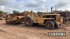 1954 CATERPILLAR DW15 diesel SCRAPER TRACTOR Fitted with No15 Scraper Load Capacity 16.5 tonnes Engine No. 45C453 - 12