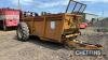 1994 Richard Western Delilah single axle trailed muck spreader Serial No. 6518 - 8