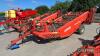 2003 Grimme Combistar CS1500 trailed soil separator with depth intake roller, multi-blade share, transfer roller to 7rows of stars, belt driven, rear 34mm sieve web with manual scrubber web, 22mm cross conveyor web, steering axle and hydraulic levelling - 3