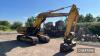 1990 JCB 812 Super Powerslide 360° metal tracked EXCAVATOR Fitted with 6ft ditching bucket and 60mm pins Serial No. 205305/P/6 Hours: 8,916