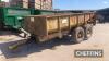 BWA tandem axle steel monocoque dump trailer with commercial axles and hydraulic brakes on 385/65R22.5 wheels and tyres - 3