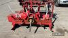 Bye Engineering rear mounted bed cultivator fitted with bladed rotor and Horstine applicator with land wheel drive - 2